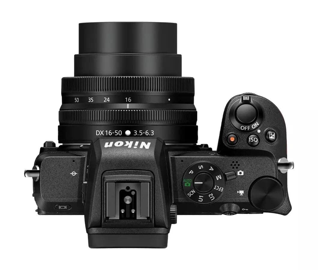 Nikon Z50 Mirrorless Camera Kit with Z DX 16-50mm and Z DX 50-250mm Lenses - Black - Image 5