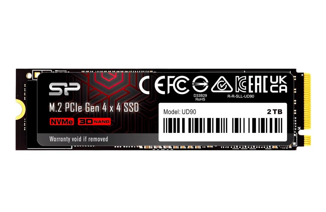 2TB Silicon Power UD90 SSD PCIe Gen 4x4 NVMe 1.4 M.2 2280 Solid State Disk - Image 1