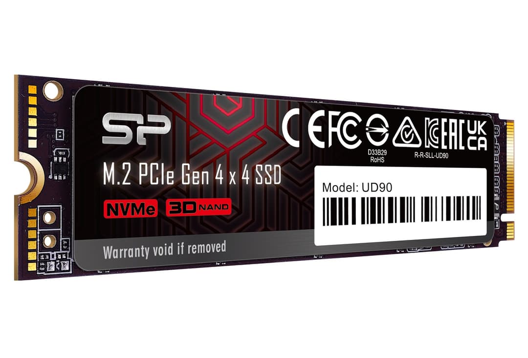 2TB Silicon Power UD90 SSD PCIe Gen 4x4 NVMe 1.4 M.2 2280 Solid State Disk - Image 4