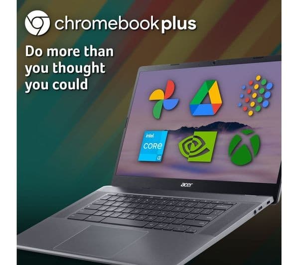 Acer Chromebook Plus 515 Intel Core i3-1215U 8GB 256GB Iron - Image 2