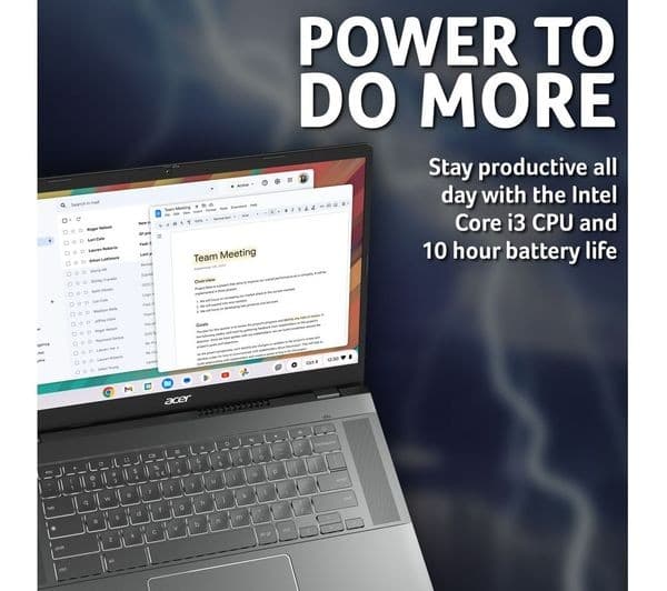 Acer Chromebook Plus 515 Intel Core i3-1215U 8GB 256GB Iron - Image 5