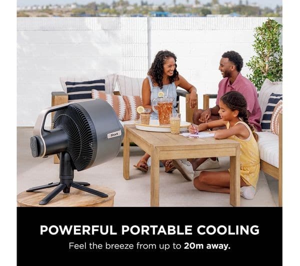 Shark FlexBreeze Pro Mist FA300UK Gray - Image 3