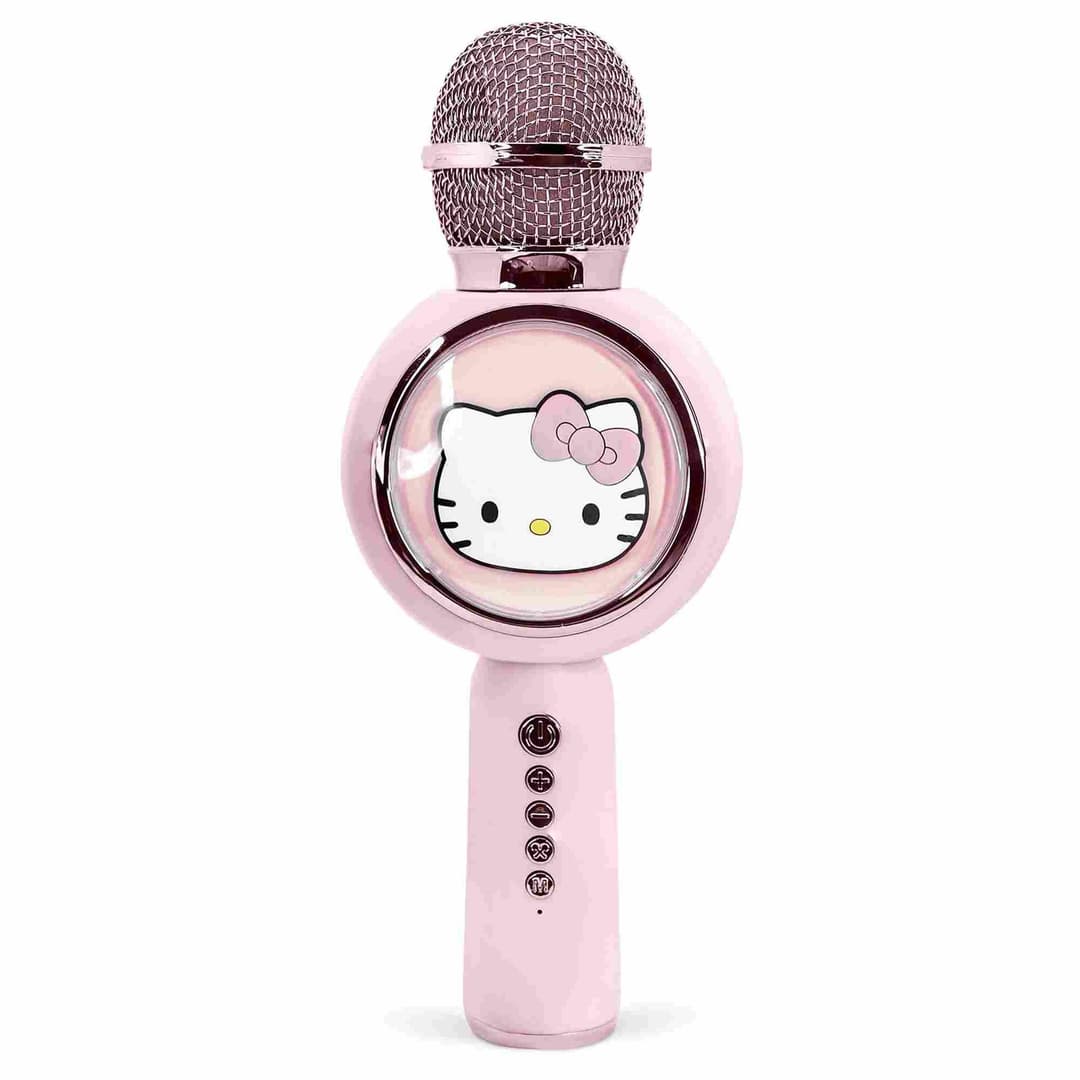 Hello Kitty Karaoke Microphone and Wireless Speaker with LED Lights - Image 2