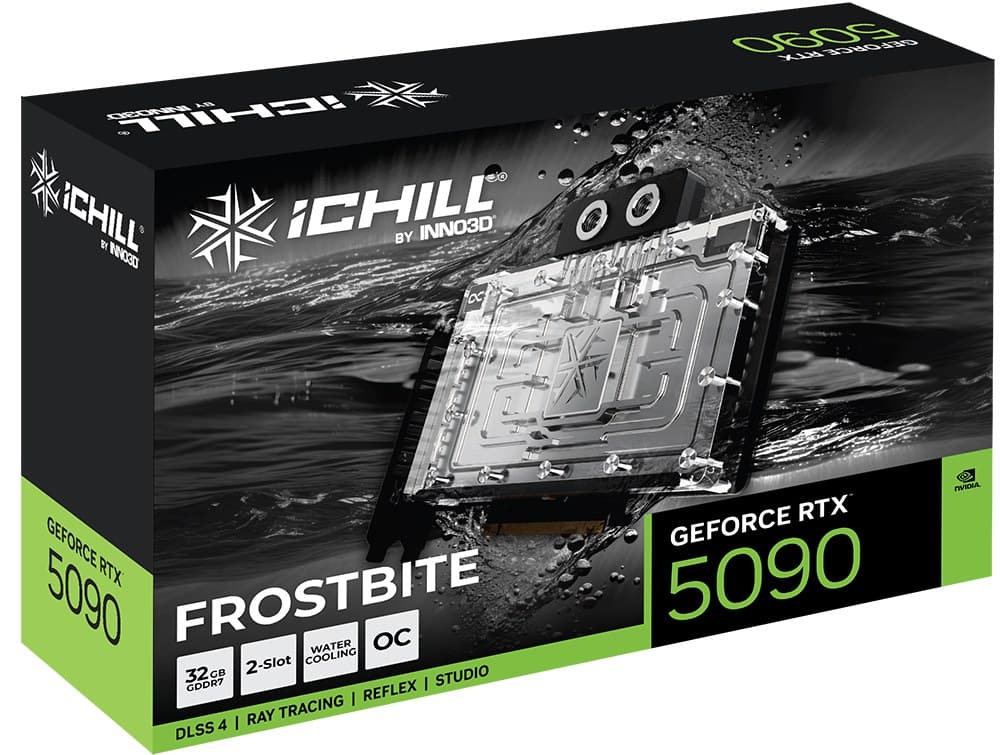INNO3D iChill GeForce RTX 5090 FROSTBITE NVIDIA 32 GB GDDR7 - Image 2