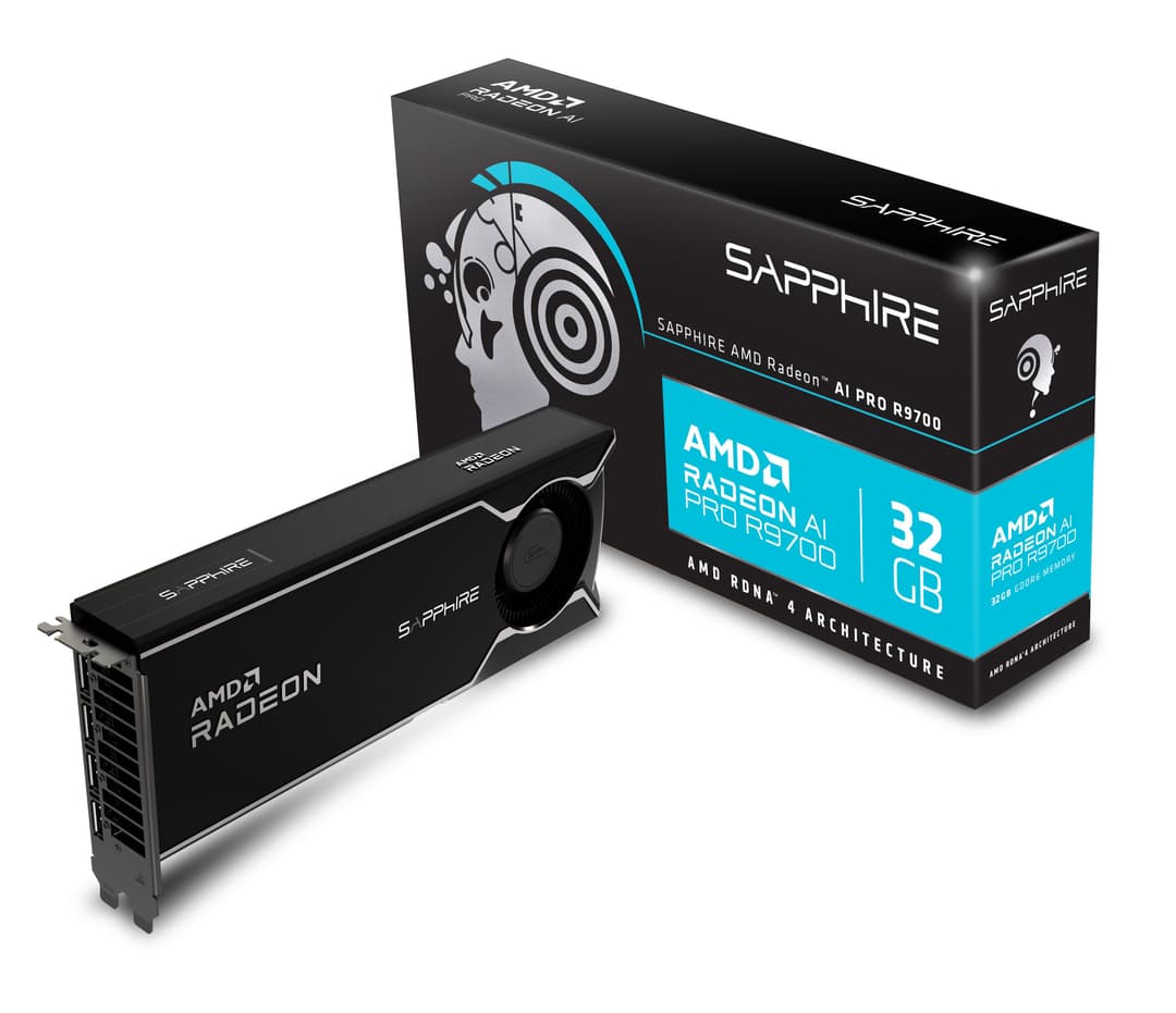 Sapphire AMD RADEON AI PRO R9700 32 GB GDDR6 - Image 3