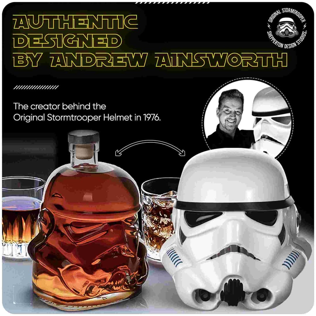 Original Stormtrooper Decanter for Whisky, Bourbon & Scotch - Image 4