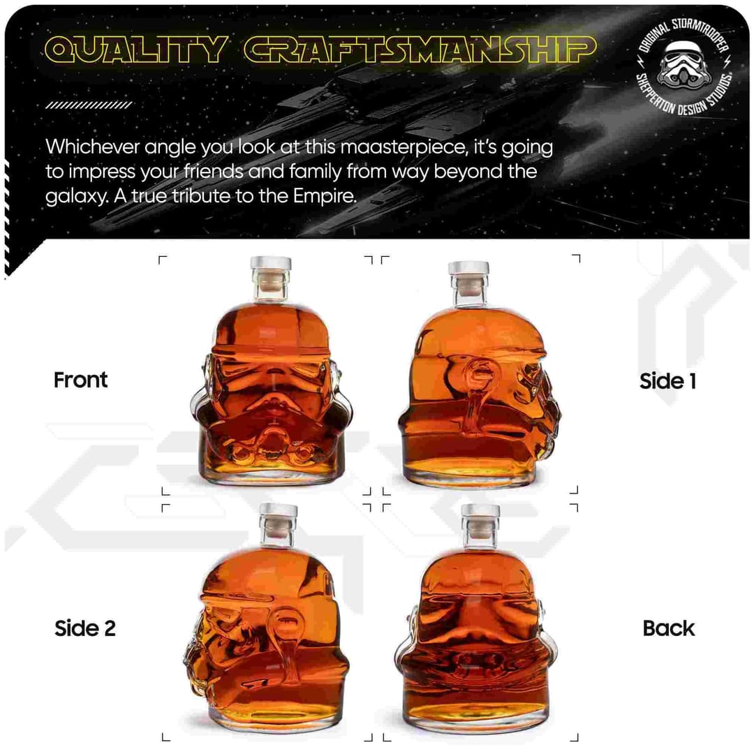 Original Stormtrooper Decanter for Whisky, Bourbon & Scotch - Image 5
