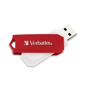 Verbatim Store 'n' Go® Swivel USB Drive - 32GB USB flash drive USB Type-A 2.0 Red - Image 1