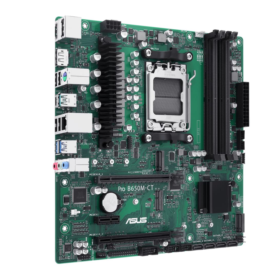 ASUS PRO B650M-CT-CSM AMD B650 Socket AM5 micro ATX - Image 2