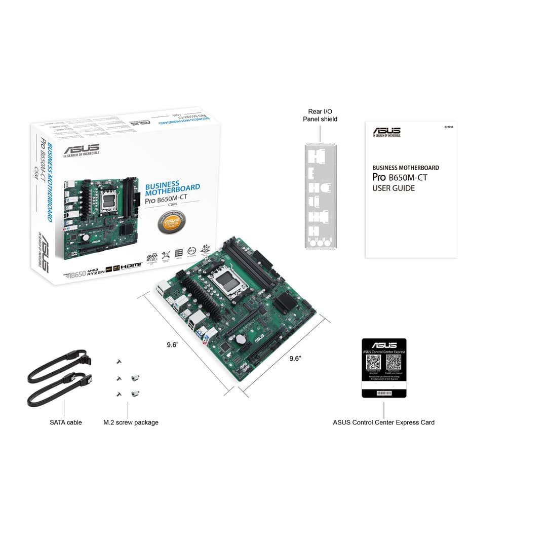 ASUS PRO B650M-CT-CSM AMD B650 Socket AM5 micro ATX - Image 5