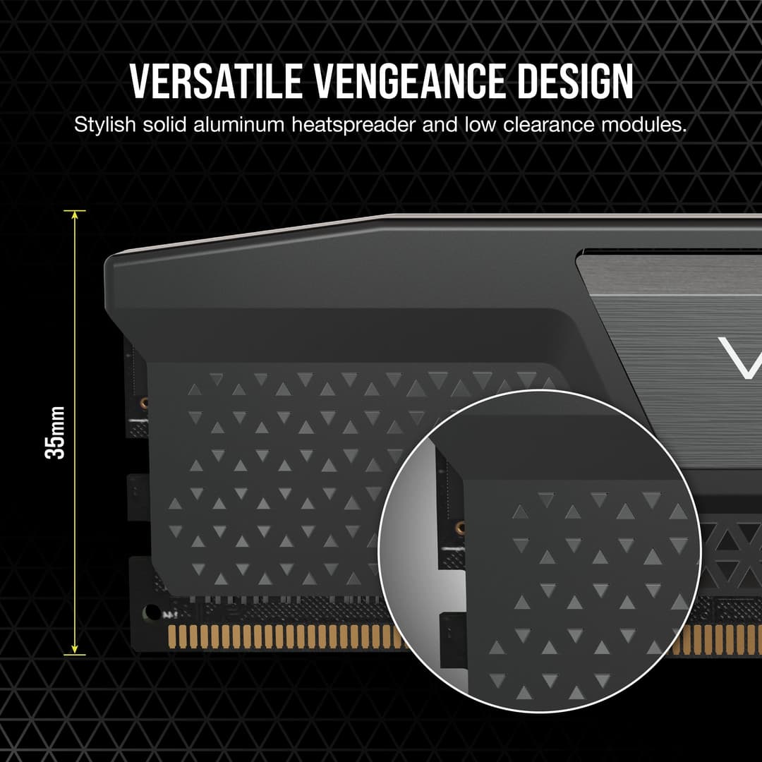 Corsair Vengeance CMK48GX5M2B7000C36 memory module 48 GB 2 x 24 GB DDR5 7000 MHz - Image 7