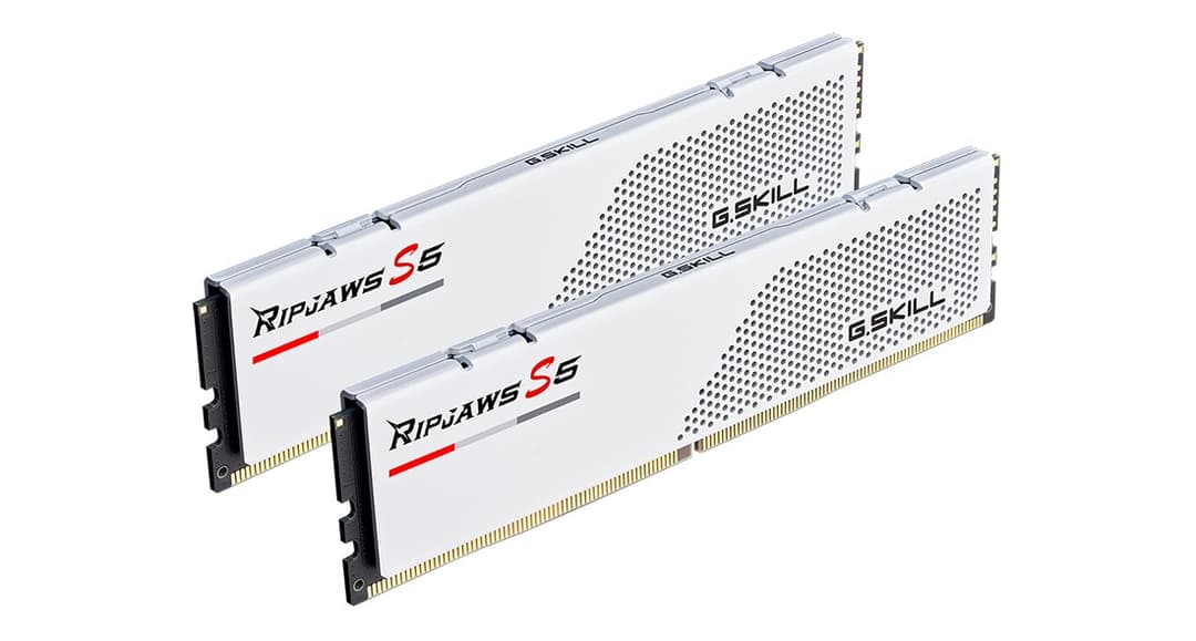 G.Skill Ripjaws S5 / F5-6000J3040F16GX2-RS5W memory module 32 GB 2 x 16 GB DDR5 - Image 2