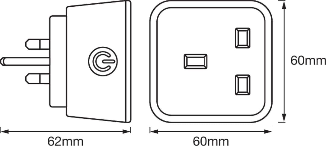 LEDVANCE Smart BT Plug 4X1 - Indoor Plug - Image 3