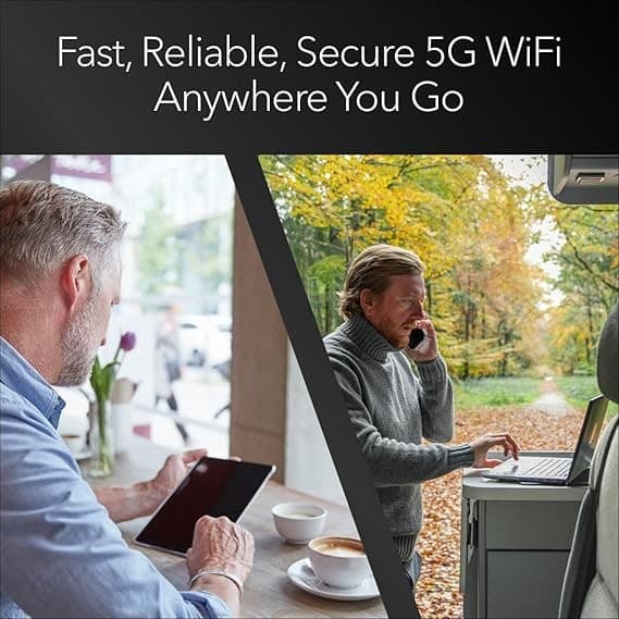 Netgear Nighthawk M6 5G Mobile Hotspot Router Black - Image 4