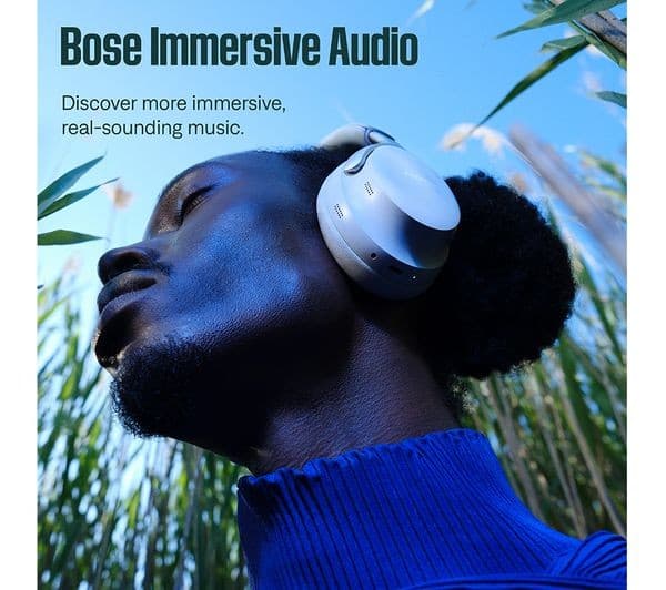 Bose QuietComfort Ultra Headphones White Smoke - Image 2