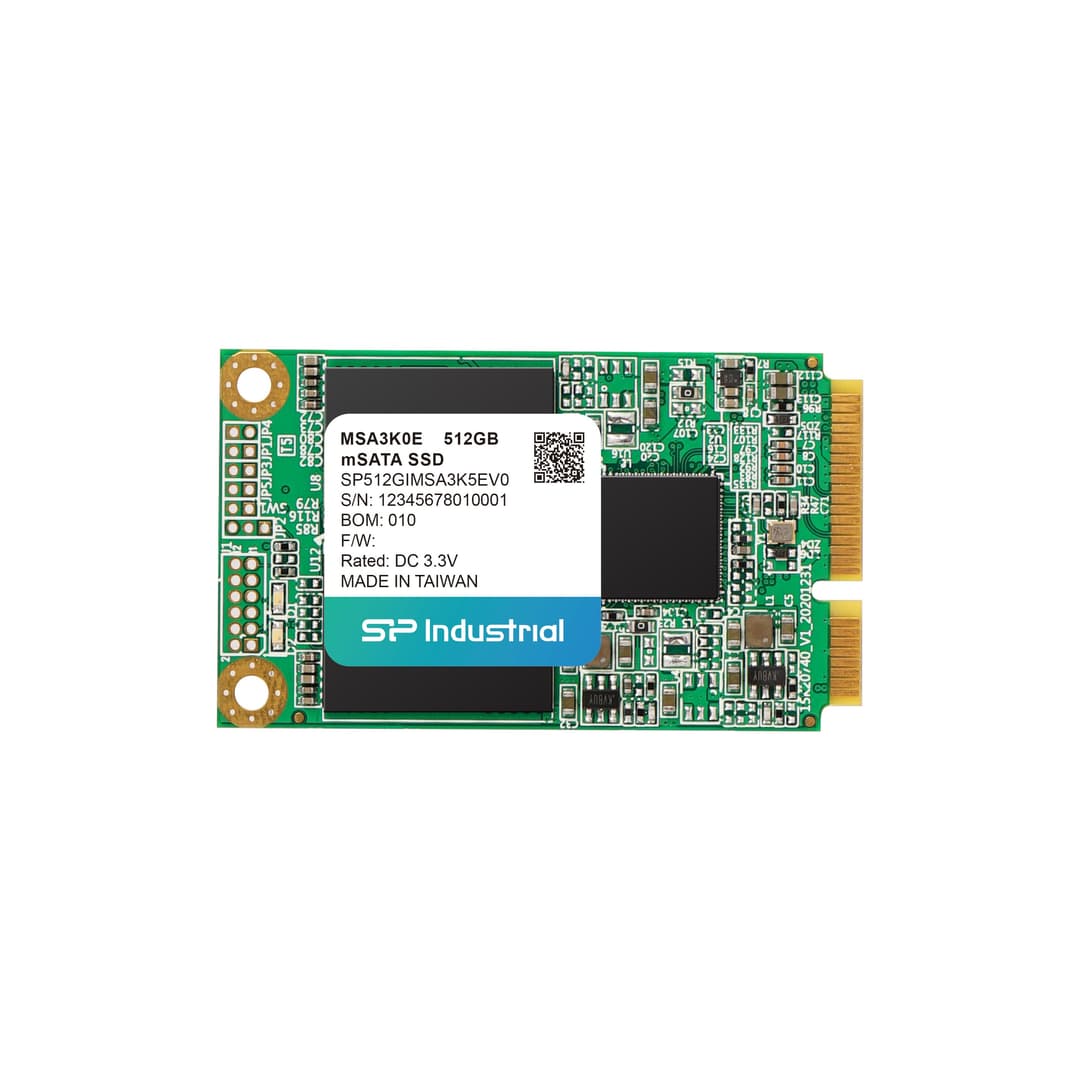 512GB Silicon Power MSA3K0E Industrial mSATA III Internal SSD - Image 1