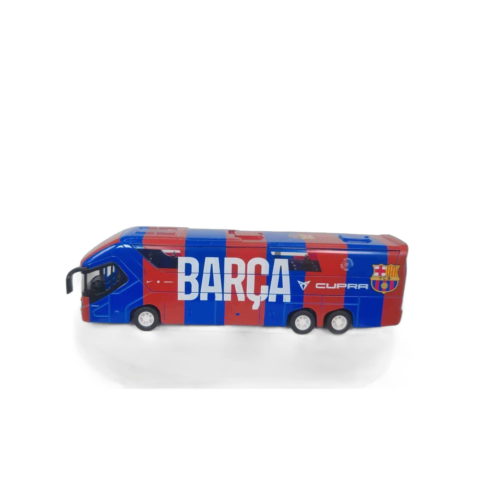 FC Barcelona Bus Model Football Team Coach Toy