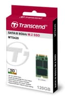 120GB Transcend M.2 SATA III 6Gb/s SSD MTS420 3D TLC Flash 42mm Form Factor thumbnail 2