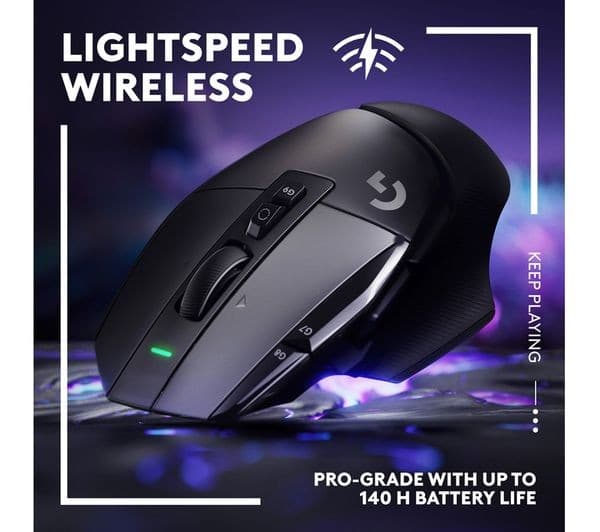 Logitech G502 X LIGHTSPEED Gaming Mouse Black - Image 2