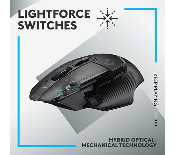 Logitech G502 X LIGHTSPEED Gaming Mouse Black - Image 6