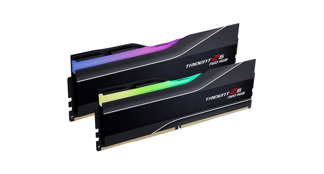 G.Skill Trident Z5 Neo RGB F5-6000J3038F16GX2-TZ5NR memory module 32 GB 2 x 16 GB DDR5 6000 MHz - Image 1