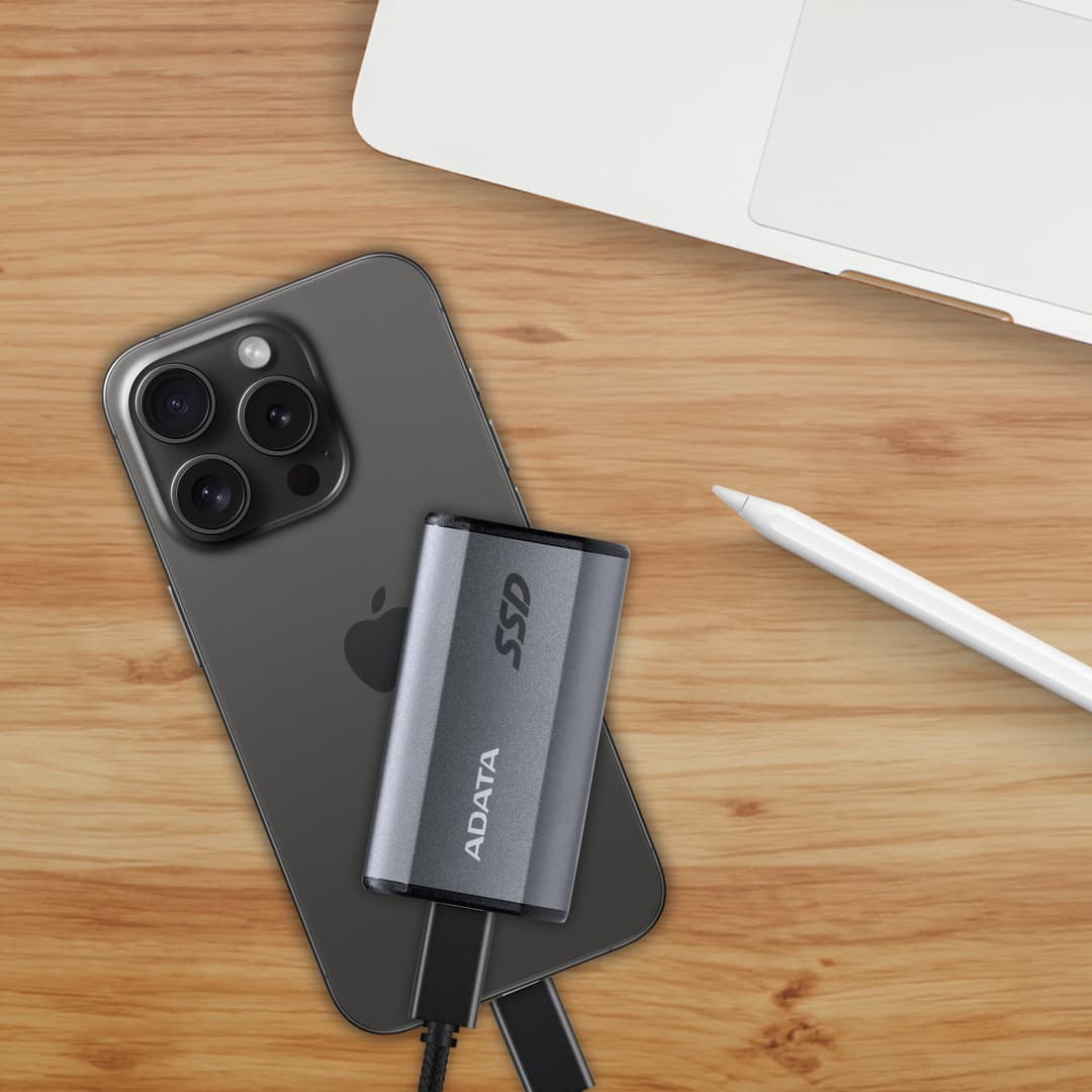 ADATA Elite SE880 4 TB USB Type-C USB 3.2 Gen 2x2 Grey - Image 6