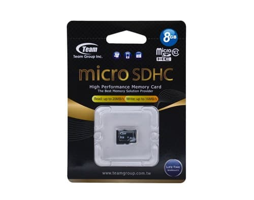 Team Group Micro SDHC Class 10 8GB MicroSDHC - Image 2