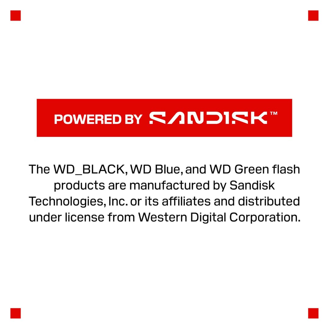 SanDisk WD Black SN850X 2TB SSD M.2 2280 NVME PCI-E Gen4 Solid State Drive - Black - Image 4