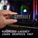 SanDisk WD Black SN850X 2TB SSD M.2 2280 NVME PCI-E Gen4 Solid State Drive - Black thumbnail 8