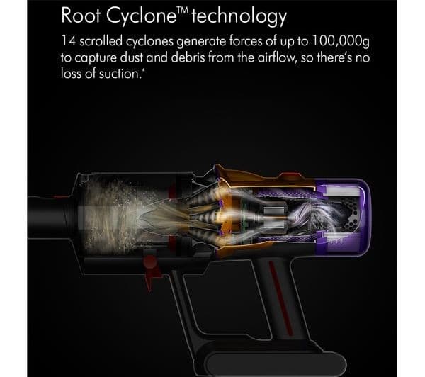 Dyson V8 Total Clean Cordless Vacuum Nickel & Black - Image 3