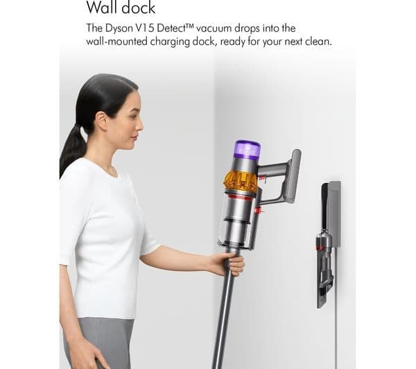 Dyson V8 Total Clean Cordless Vacuum Nickel & Black - Image 6