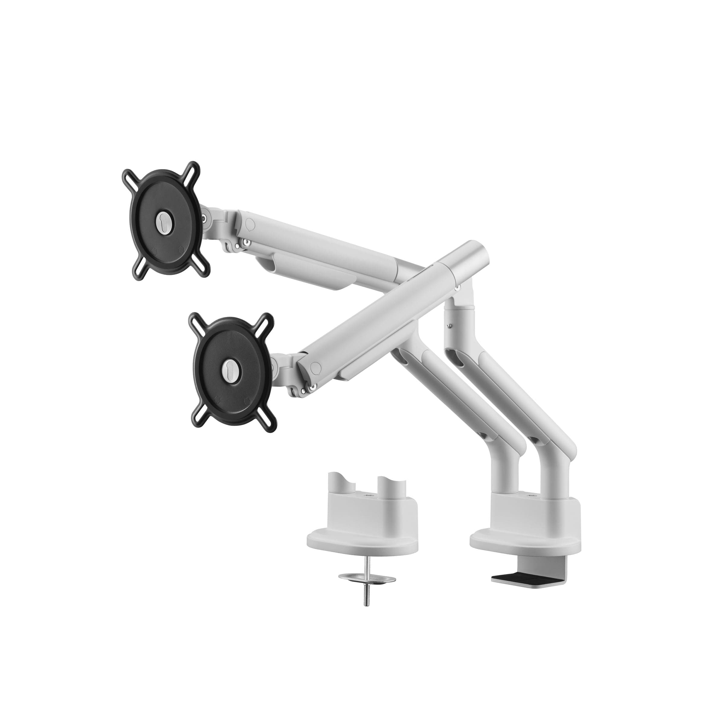 One For All DM 7220 Universal Dual Monitor Arm - White