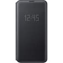 Samsung Galaxy S10e Protective LED View Wallet Cover Case - Black thumbnail 1
