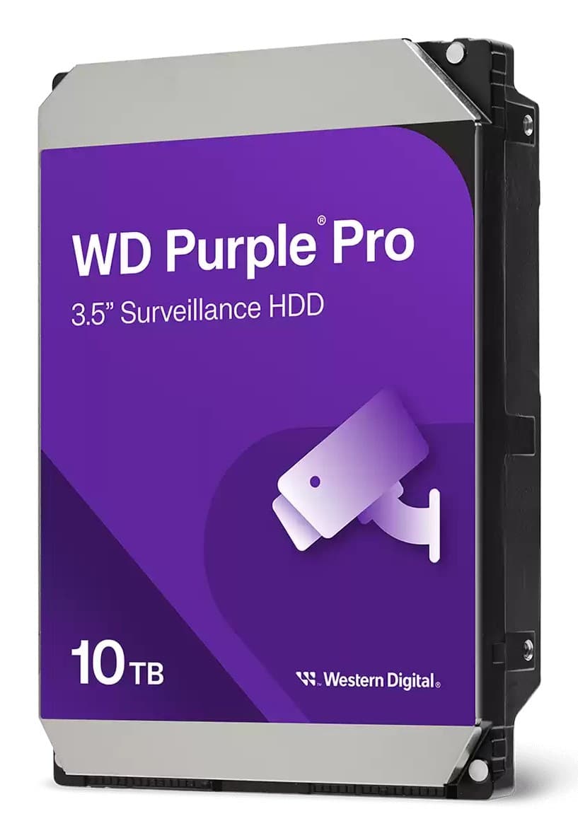 Western Digital Purple Pro WD102PURP internal hard drive 10 TB 7200 RPM 512 MB 3.5" Serial ATA III - Image 1
