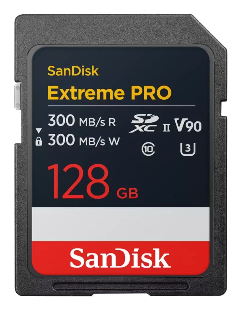 SanDisk Extreme PRO 128 GB SDXC UHS-II Class 10 - Image 1