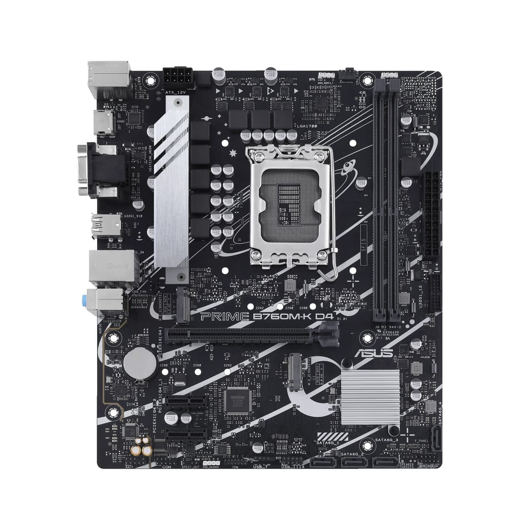 ASUS PRIME B760M-K D4 Intel B760 LGA 1700 micro ATX - Image 1