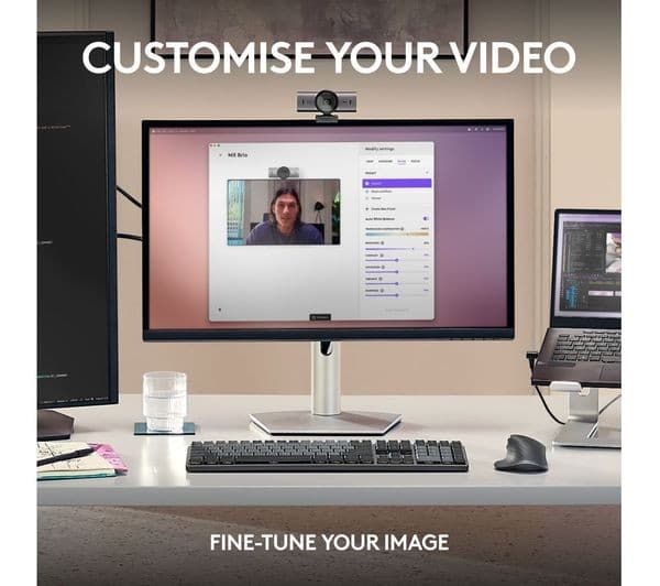 Logitech MX Brio 4K Webcam Graphite - Image 6