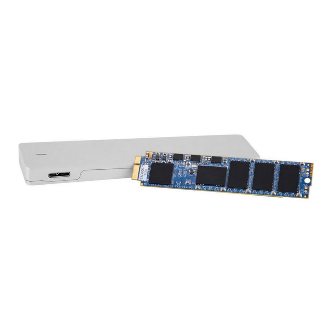 250GB OWC Aura Pro 6G SSD + Envoy Enclosure Kit for MacBook Air (2010-2011) - Image 1