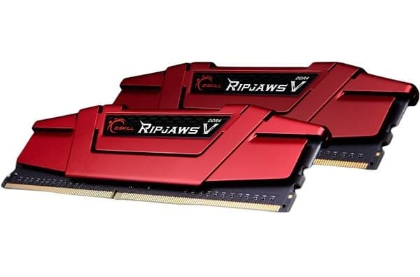 16GB G.Skill DDR4 PC4-24000 3000MHz Ripjaws V Red CL16 Dual Channel kit (2x8GB) 1.35V - Image 2