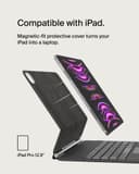 Belkin Pro BBZ003 Keyboard Case with Magnetic Stand - Black thumbnail 2
