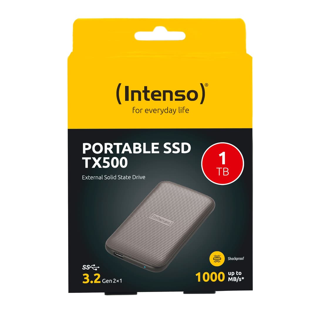 Intenso Lesen/Schreiben bis zu 1000 MB/s/1TB Brown - Image 2