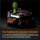 WORX Landroid Vision M800 Robotic Mower WR208E - Black thumbnail 8