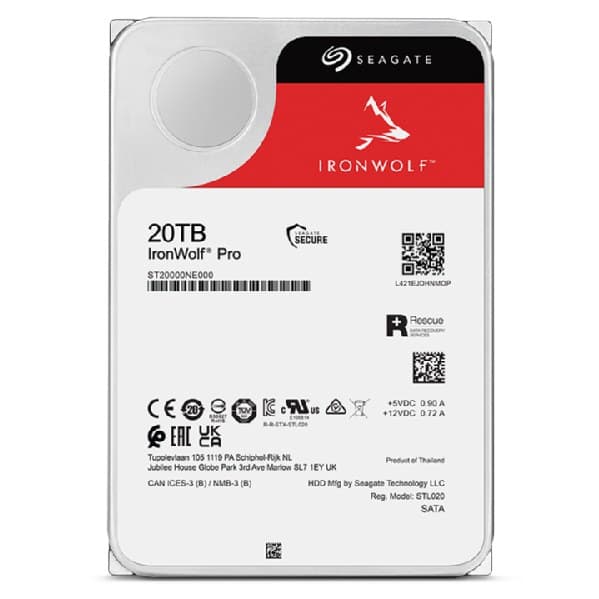 Seagate IronWolf Pro ST20000NT001 internal hard drive 3.5" 20 TB - Image 4