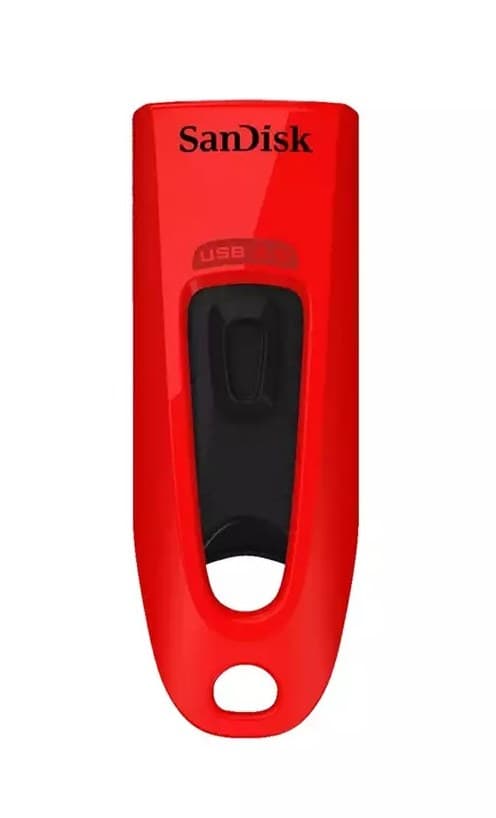 SanDisk Ultra USB flash drive 32 GB USB Type-A 3.2 Gen 1 (3.1 Gen 1) Red - Image 1