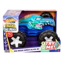 Hot Wheels Mega-Wrex Alive RC Remote-Control Toy - Blue - Mega Wrex thumbnail 7