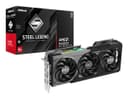 Asrock Radeon RX 9070 XT Steel Legend Dark AMD 16 GB GDDR6 thumbnail 6