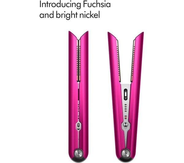 Dyson Corrale Hair Straightener Fuchsia & Bright Nickel - Image 3