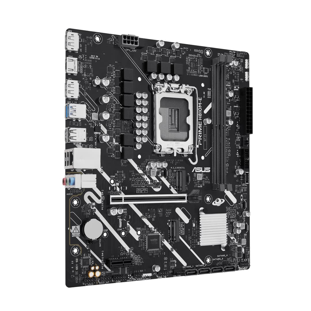ASUS PRIME H810M-E-CSM Intel H810 LGA 1851 (Socket V1) micro ATX - Image 2