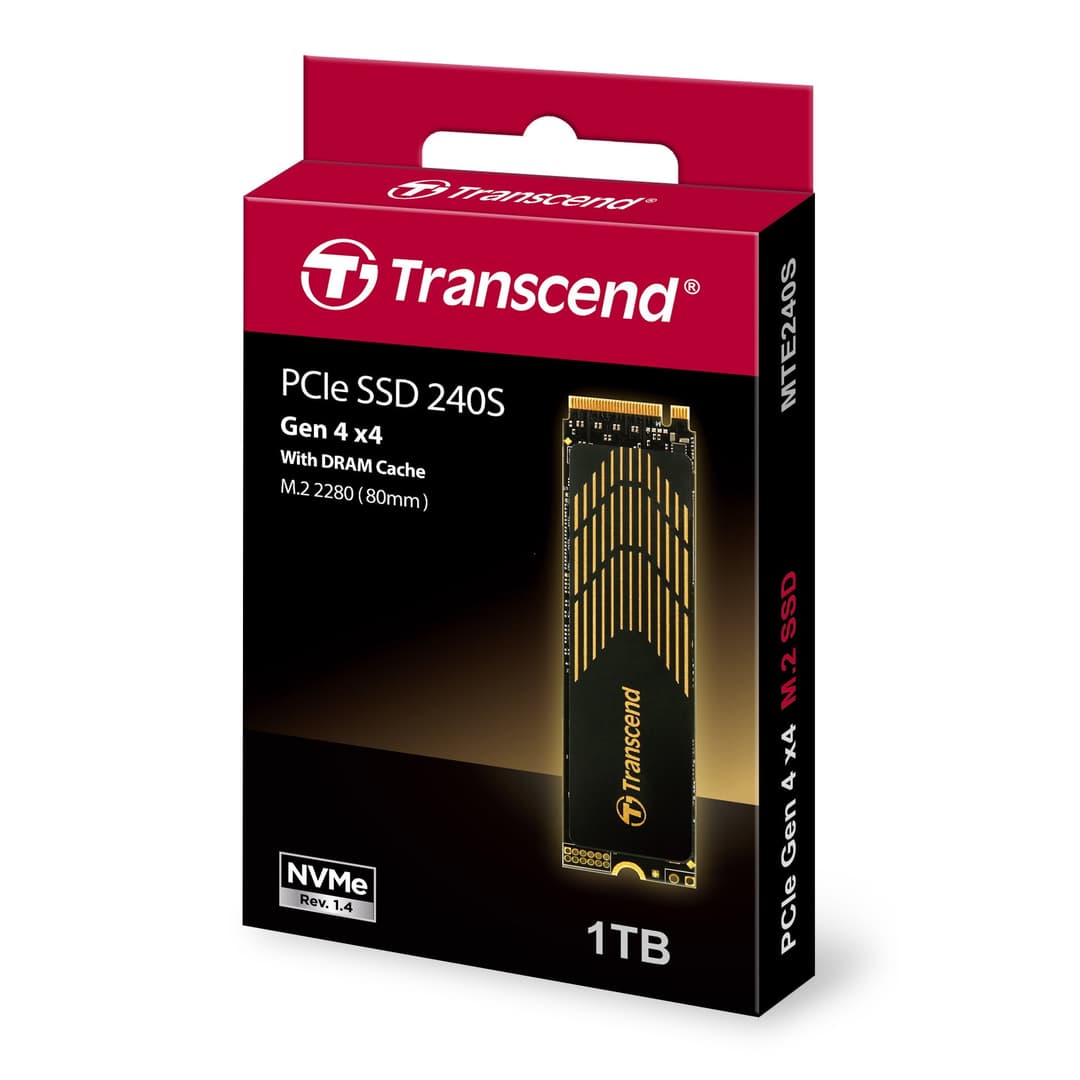 1TB Transcend M.2 2280 PCIe Gen4 x4 NVMe SSD 240S - Image 4