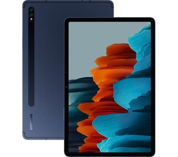 SAMSUNG Galaxy Tab S7 11" Tablet 128 GB, Mystic Navy - Image 1